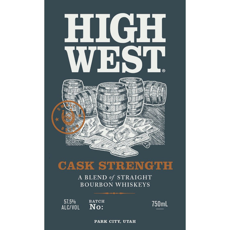 High West Cask Strength Blended Bourbon