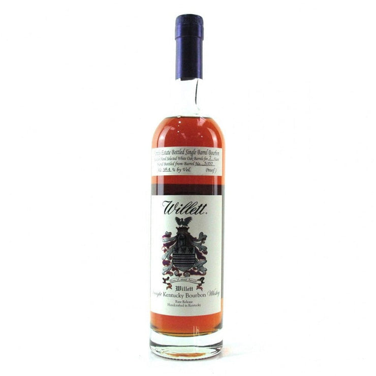 Willett Family Estate Bottled Single Barrel Bourbon Aged in White Oak Barrels for 9 Years 137.2 Proof “November Rain”
